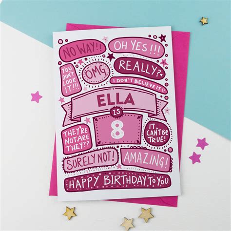 omg birthday card ideas